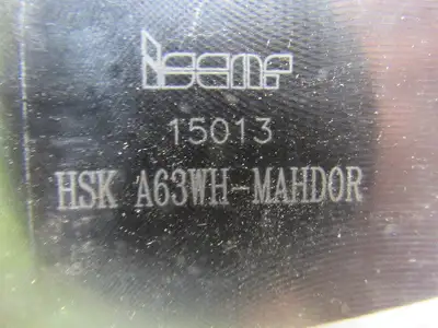 Iscar HSK A63WH-MAHDOR Modular Grip Adapter W/Guhring HSK 63 A 4" Extension