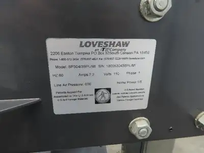 Used LOVESHAW _UNKNOWN_ Case Sealers - Tapers Indiana US | Arrow Industrial #1411429