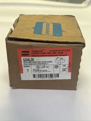 New | in-Stock CROUSE-HINDS GUAL26 Miscellaneous Equipment (Electrical & Power) Ohio US | Surplus Asset Holdings #1238421