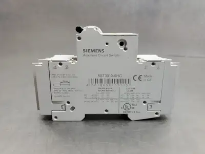 USED Siemens 5SJ41 6A TYPE NSJ Circuit Breaker, 4A, 230VAC w/5ST301.AS