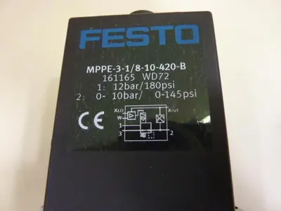 USED FESTO MPPE-3-1/8-10-420-B