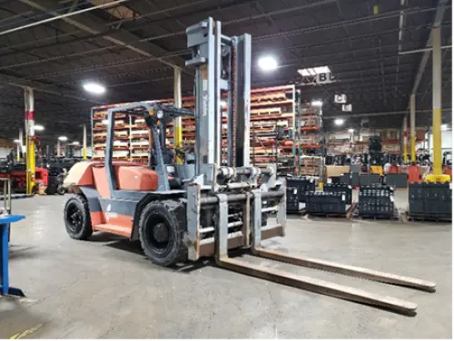 Used 2015 TAILIFT FD100P Internal Combustion Forklifts: Pneumatic Tire Pennsylvania US | National Lift Equipment #1382139