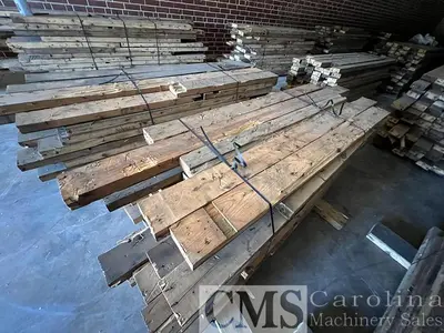 USED WOOD BEAMS FROM OLD MILL