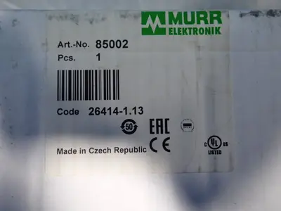 NEW MURR ELEKTRONIK 85002