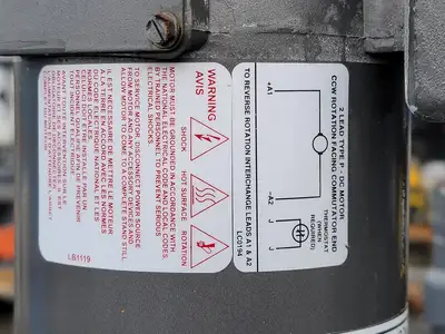 Metal Mixing Tank w/ Fittings