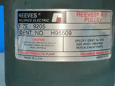 Used RELIANCE ELECTRIC 9205 Motors (misc) Ohio US | HGR 24 #1486802