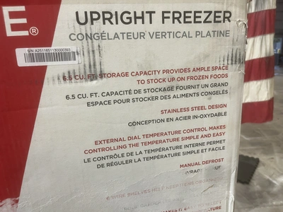 Used FRIGIDAIRE GARAGE READY Freezers Michigan US | Miedema Asset Management Group #1425149