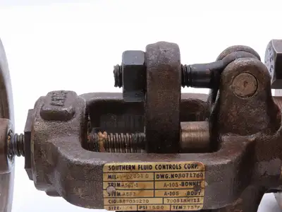 Southern Fluid Controls 8071700 Globe Valve 1/4" Socket Weld Rising Stem