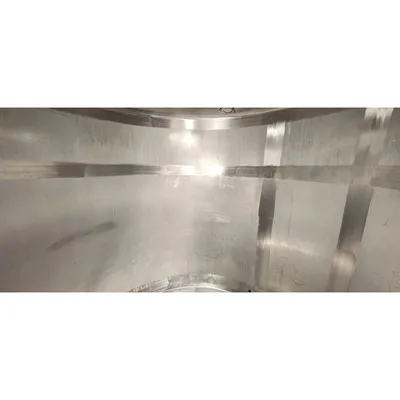 Used 6,500L (1,717 gal) Stainless Insulated Jacketed Liquid Storage Vessel Tank