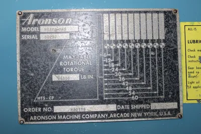 USED ARONSON HS4V4-M4S