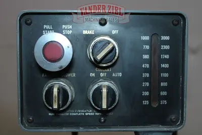 Used HARDINGE HLV-EM Precision Lathes Michigan US | Vander Ziel Machinery Sales #1262374