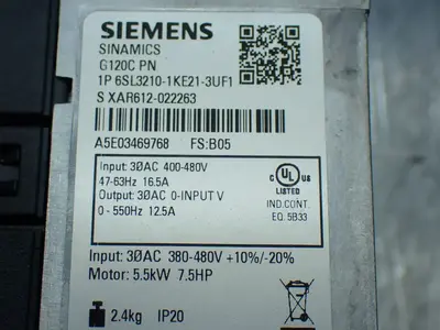NEW SIEMENS 6SL32101KE213UF1