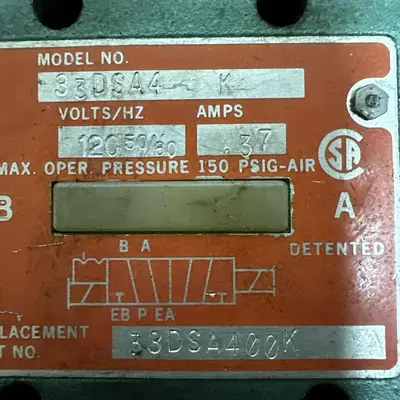 Used NUMATICS 33DSA4K Solenoid Valves Ohio US | Surplus Asset Holdings #1235983