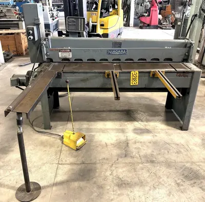 Used NIAGARA 15 Rotary Shears including Ring & Circle Ohio US | CW WOOD MACHINERY #1310907