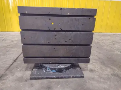 30" X 24" X 22" CARLTON T-SLOTTED UNIVERSAL ADJUSTABLE DRILL BOX TABLE:: YOBRO #23823