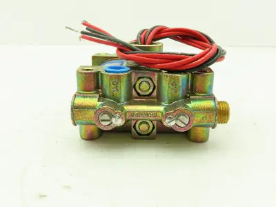 Honeywell Skinner V9LCUFX1 Solenoid Valve 4-Way NC/NO 120V 50 PSI 1/4" NPT