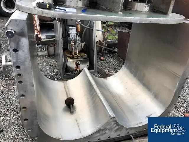 Used Baker Perkins 100 GAL BAKER-PERKINS DOUBLE ARM MIXER,60 HP S/S Double Arm Mixers Ohio US | Federal Equipment Company 8 #128910