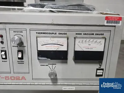 USED Denton Vacuum Denton Vacuum Thin Film Deposition Sample Prep Station, Model DV-502A