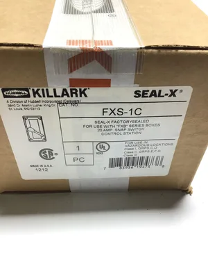 USED HUBBELL KILLARK FXS-1C