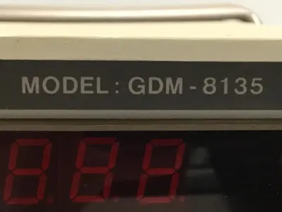 USED GW INSTEK GDM-8135