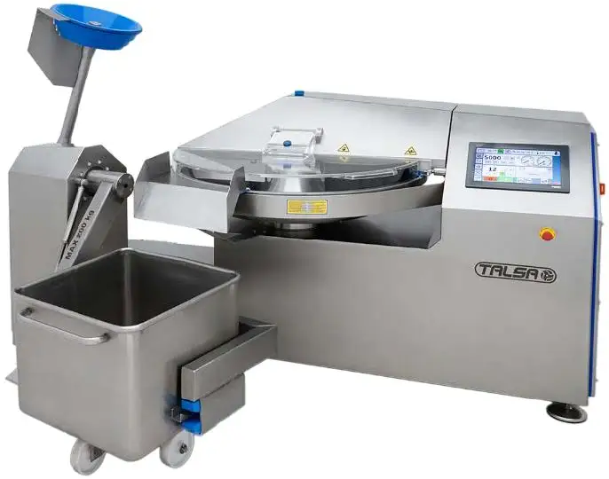 Talsa K135spp PowerPlus 36 Gal, 200lb, 82 HP Bowl Chopper/Cutter W/ Loader & Unloader Arm & - 460V 3PH