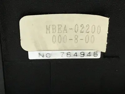 USED BARBER COLMAN MBEA-02200-000-8-00