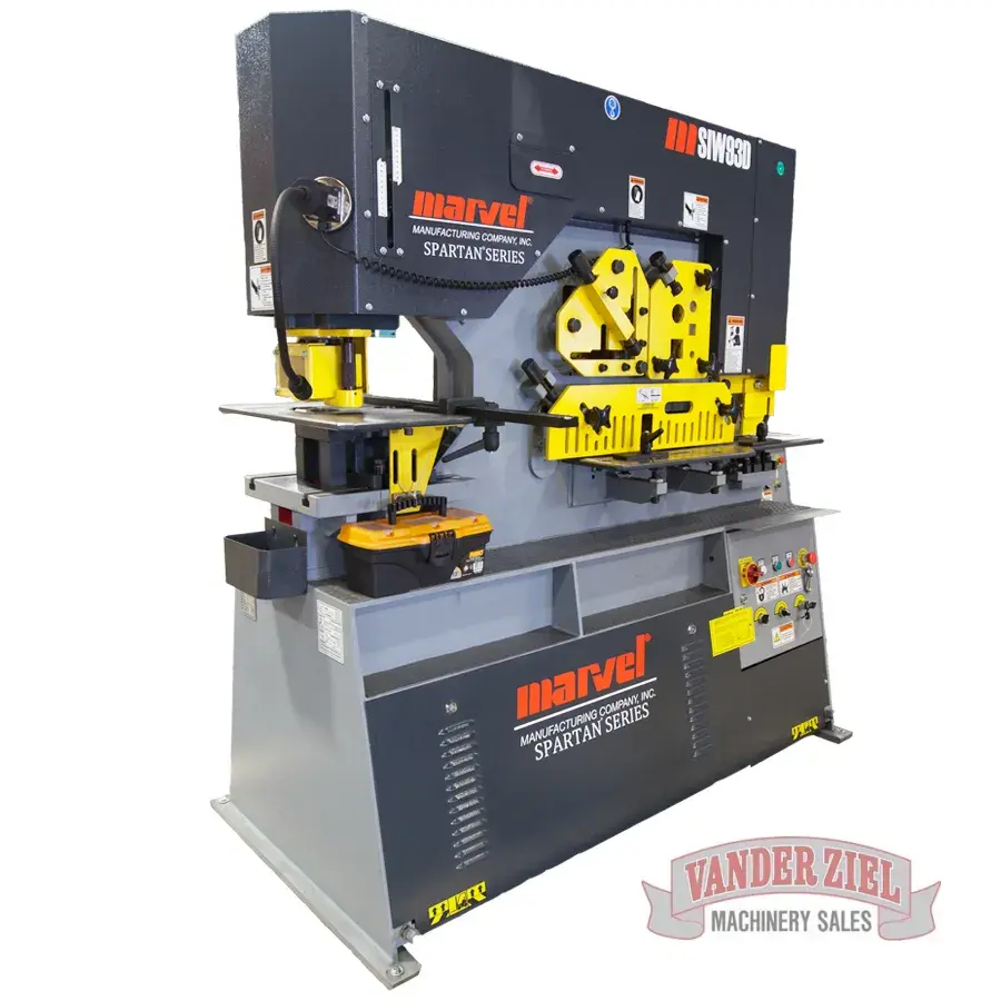New | in-Stock MARVEL MANUFACTURING MSIW93D Ironworkers Michigan US | Vander Ziel Machinery Sales #482315