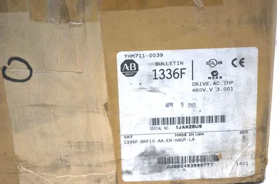 NEW ALLEN BRADLEY 1336F-BRF10-AA-EN-HASP-L4 DRIVE 1HP SER.B 1336FBRF10AAHASPL4