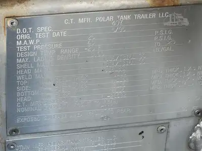 Used 2005 POLAR _UNKNOWN_ Tanker Trailers Indiana US | Lakeshore Equipment Sales #1546606