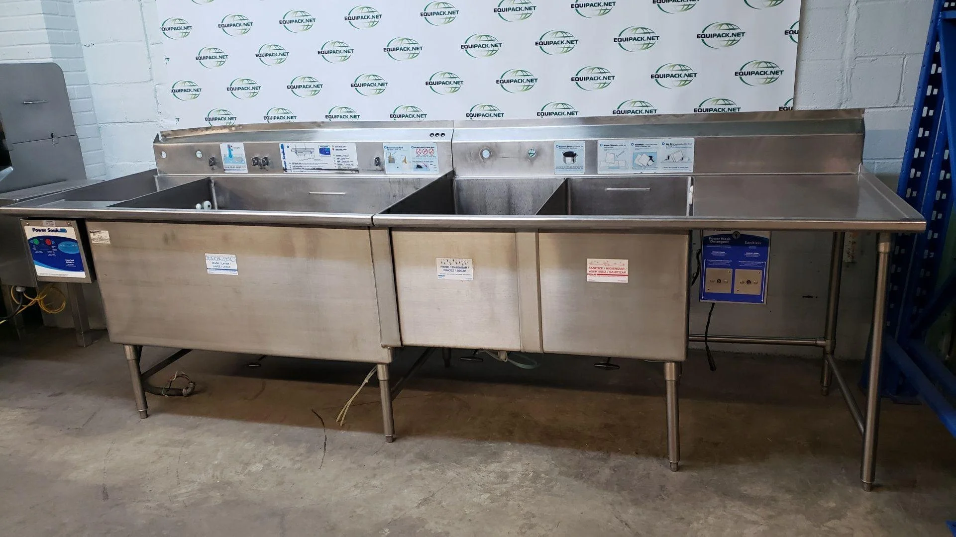 Sink Industrial Sink Power Soak Systems  # 9788