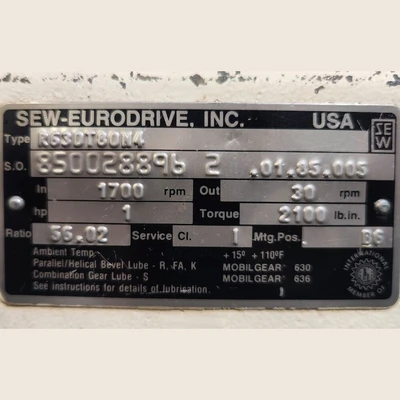 Semco Inc 12in Rotary Valve