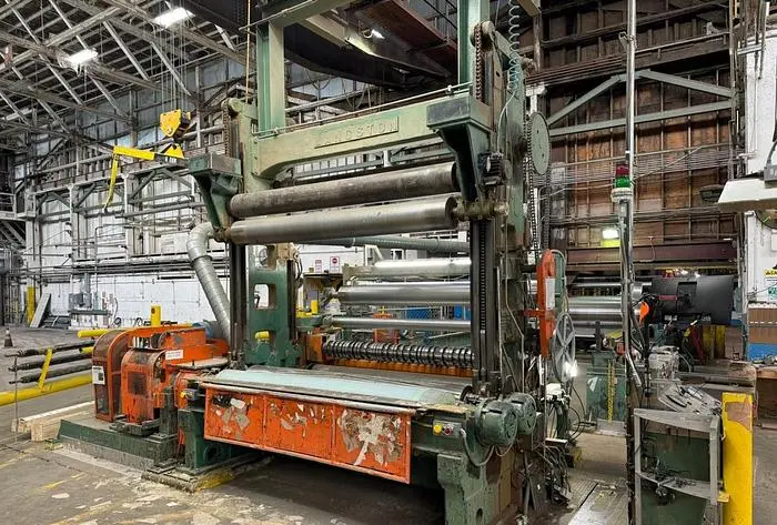 Used LANGSTON TWO DRUM SLITTER REWINDER Slitters & Slitting Lines Pennsylvania US | Global Equipment International, LLC #895212