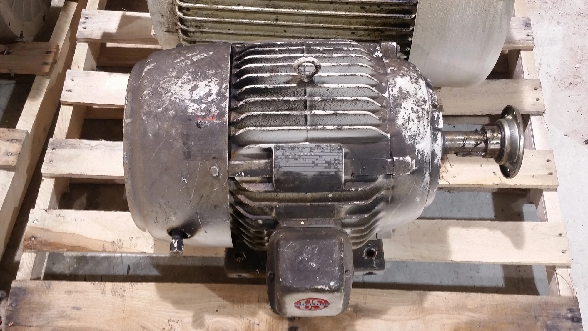US Motors 10HP; 1180RPM; 460V; Frame: 284U  C10-E078B-M