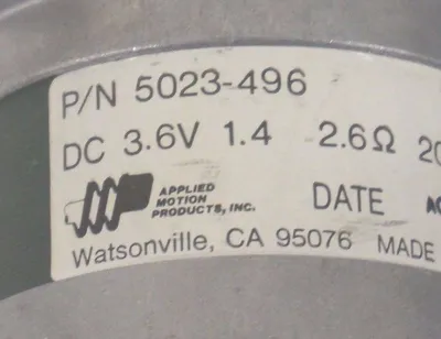 NEW APPLIED MOTION 5023-496 STEPPER MOTOR 5023496