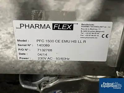 USED Pharma Technology, Inc. Two Pharma Flex PFC 1500 Tablet Dedusters