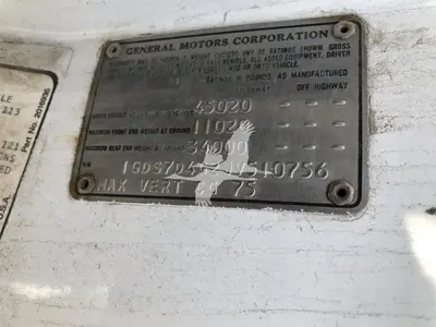 Used 1988 GMC 7000 Bucket (boom) trucks California US | Lillo Machinery #1403763