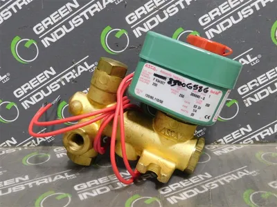 ASCO 8300G58G Red Hat Solenoid Switch 250 PSI 1/4 Pipe 20 W 120V / 60 Hz  New