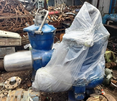 (2) Alfa-Laval SRG 509H-70H hermetic separators, 316SS.