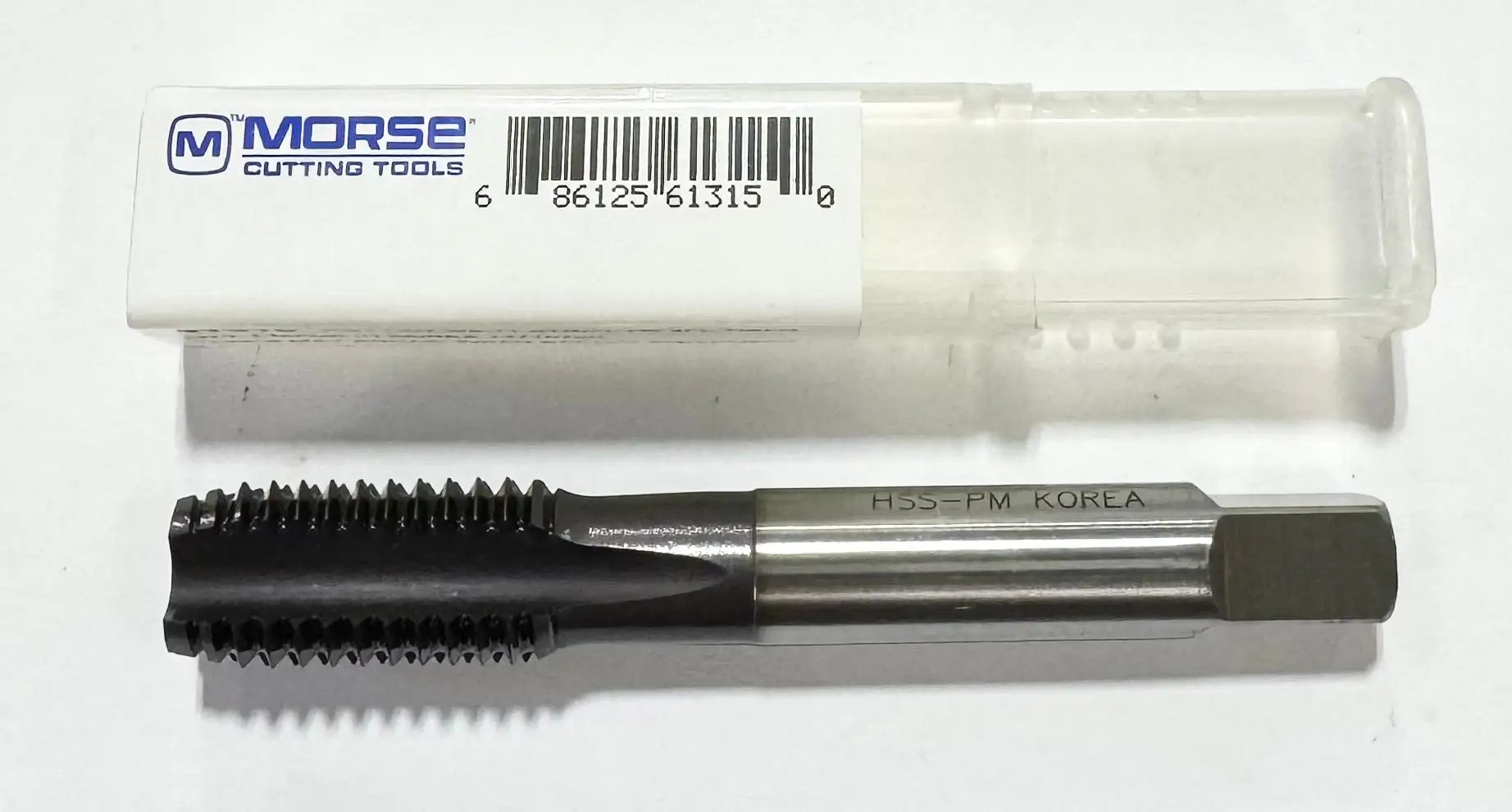 Morse 5/8"-11 High Performance Tap Straight Flute Semi-Bottoming 4FL H5 TiAlN
