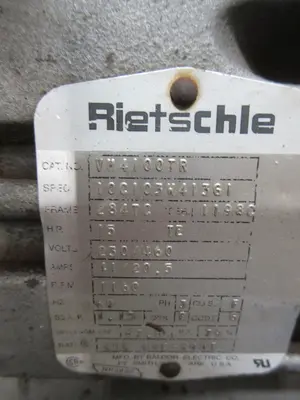USED RIETSCHLE VM4100TR
