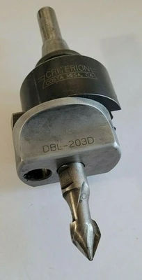 Criterion DBL-203D Boring Bars Head With 0.75” shank Bridgeport Mill Tool