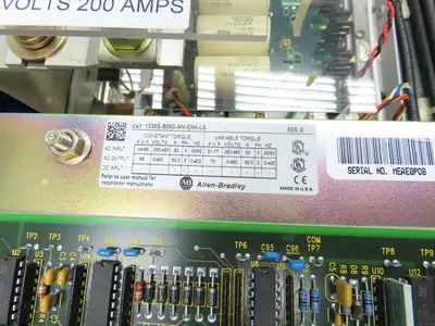 Allen Bradley 1336SB060VAADSGM1CHA2CL6EC AC Drive VFD 75Hp 76kva 460V Enclosure