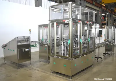 Used MARCHESINI LINE 1 Cosmetic Complete Packaging Lines Illinois US | Aaron Equipment #87107