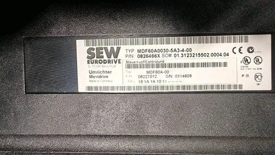 USED INDUSTRIAL MRO SEW-EURODRIVE MDF60A0030-5A3-4-00