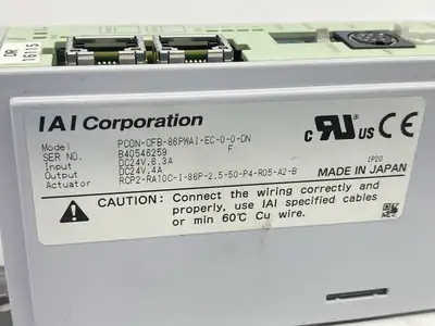 USED IAI HIGH THRUST ACTUATOR CONTROLLER RCP2-RA10C