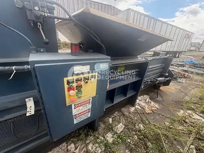 USED 2003 CRAM-A-LOT HX-60 HORIZONTAL WITH FLARED HAND FEED HOPPER