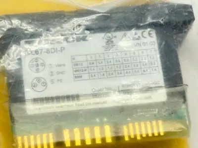 BL67-8DI-P,6827170 | Turck BL67-8DI-P Base Module Digital 8-Input 6827170 - New