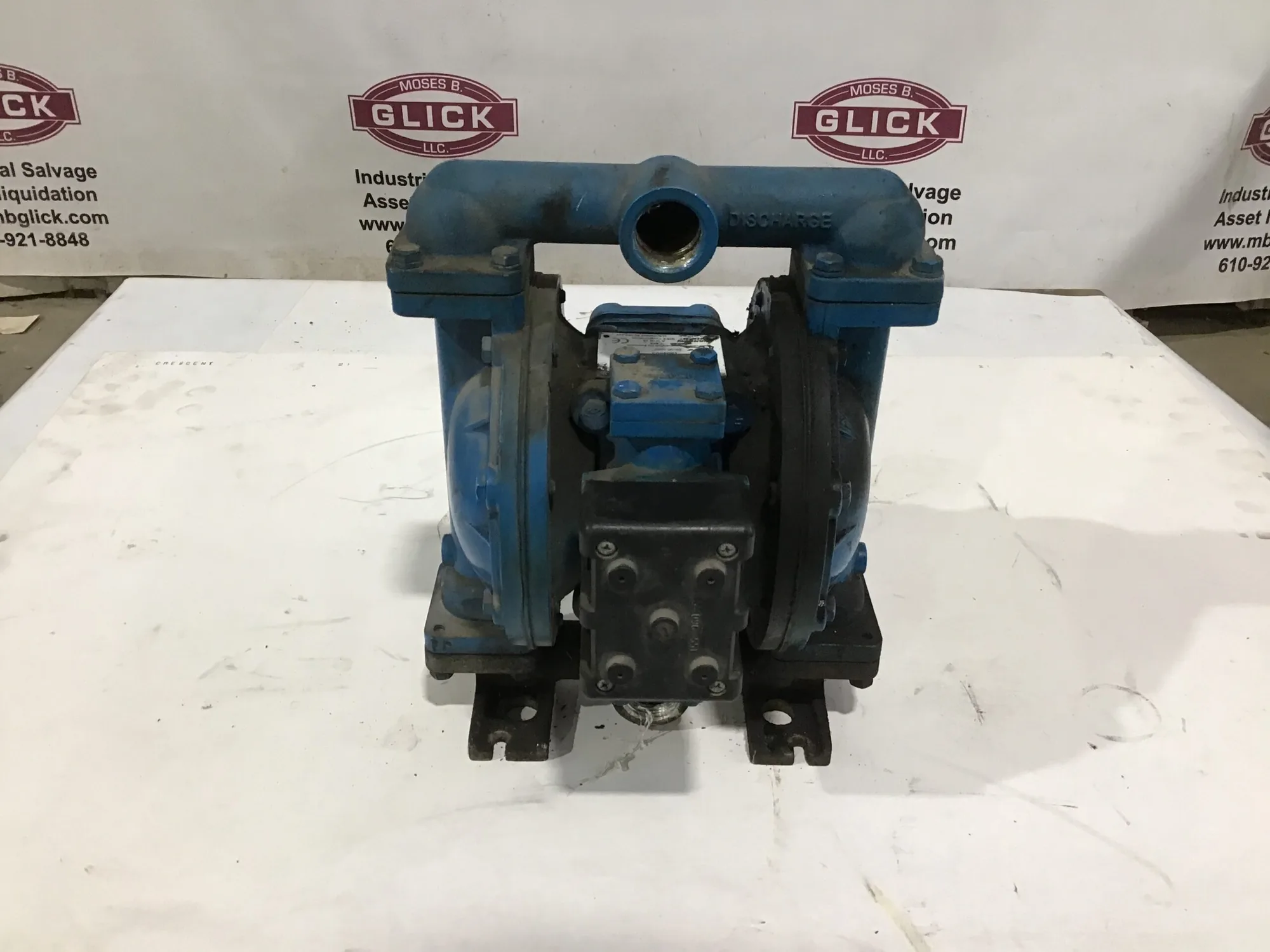 Sandpiper S1FB1ABWABS000 1″ Double Diaphragm Pump Ball Valve 45 GPM