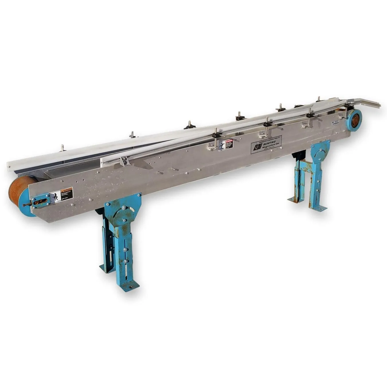 Used 6"W X 8'L Slider Bed Belt Conveyor [PARTS]