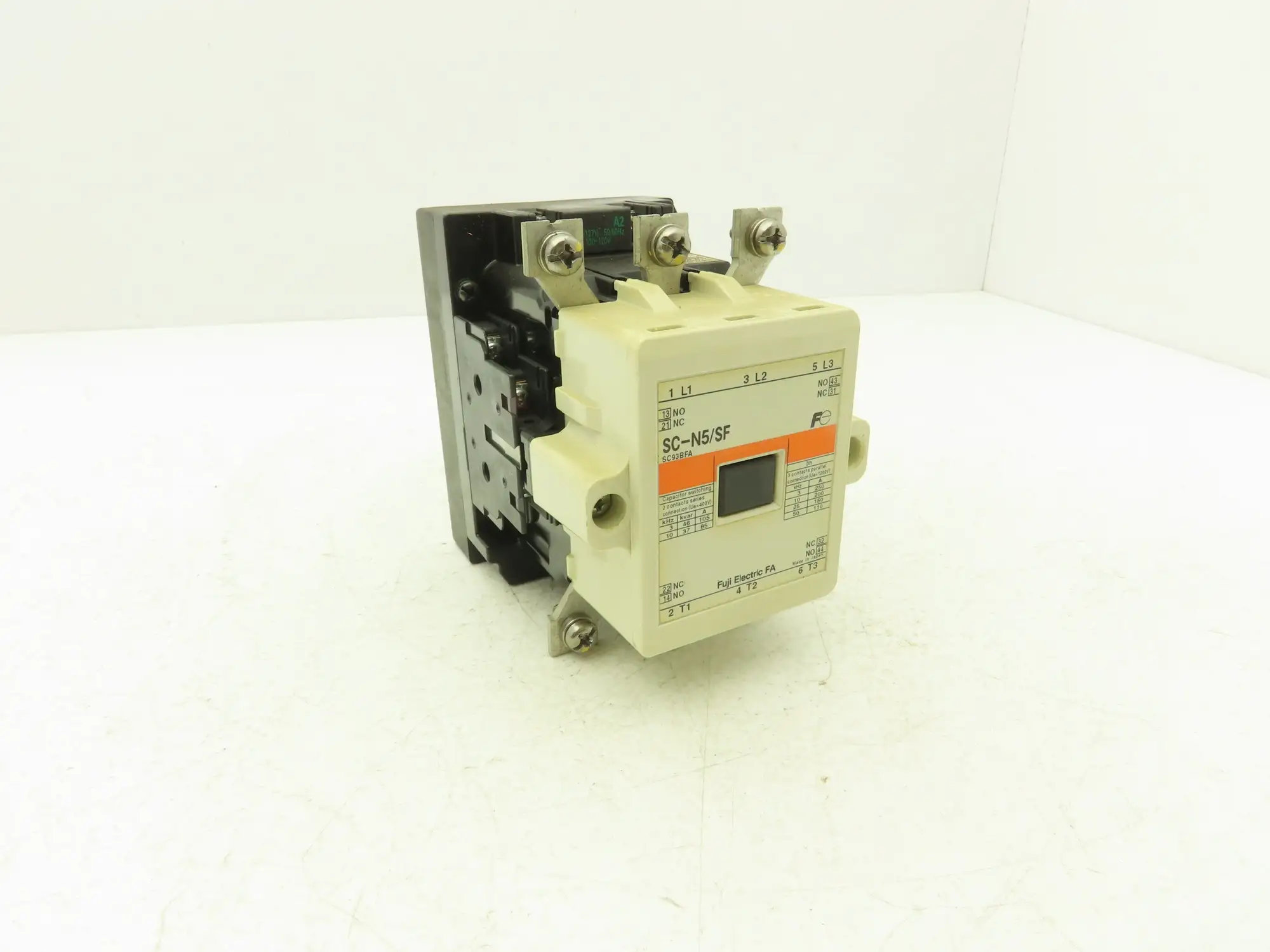 Fuji Electric SC-N5/SF SC-N5 Motor Starter Contactor 3Ph 600V 93A 120V Coil